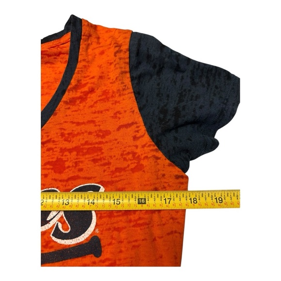 Detroit Tigers Women’s Graphic Tee – Orange & Navy, Size L - Picture 7 of 10